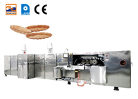Linha de produção automática do biscoito da bolacha da produtividade alta de aço inoxidável