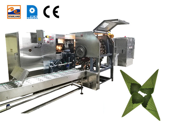 Sugar Cone Production Line Multifunction inteiramente auto 89 moldes do cozimento do ferro fundido