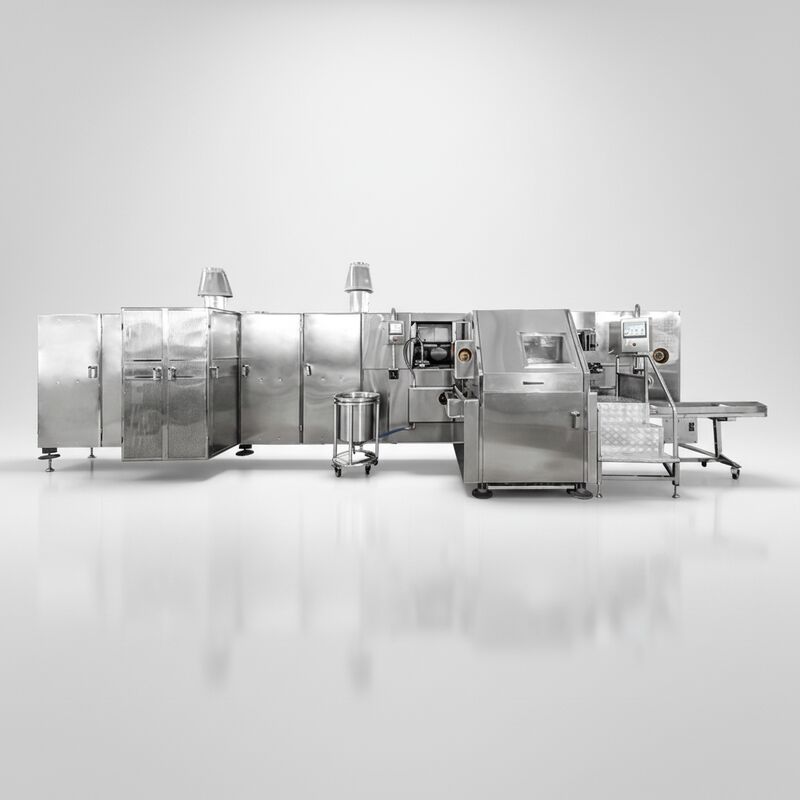 Máquina de Barquillo Fácil de Operar com Capacidade de 1800 PCS/H, Proporcionando Desempenho Estável e Cone Consistente