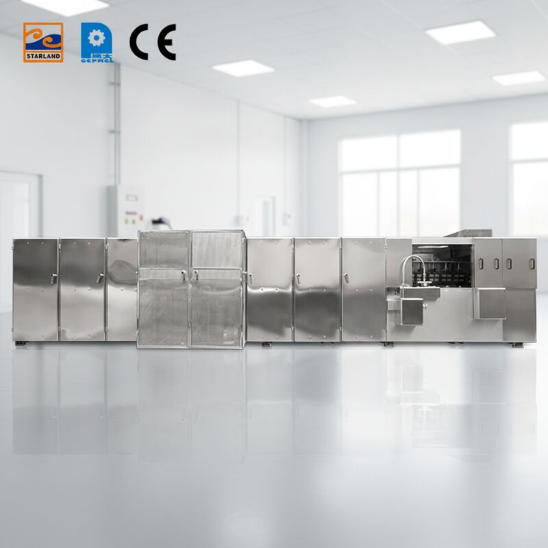 Equipamento Personalizado para Produção de Monaka Wafer Construído com Material de Aço Inoxidável Proporcionando Estrutura e Operação Robustas