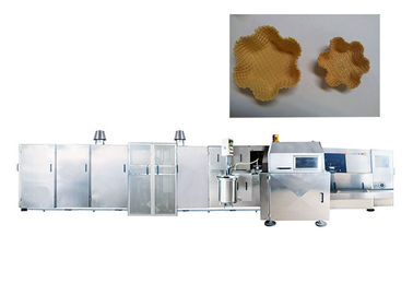Bolacha do CE que faz a máquina, equipamento de fabricação do gelado com rápido aquecendo acima o forno