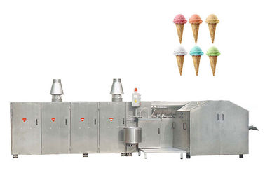 Tipo linha do bocal de produção do cone de gelado inteiramente automaticamente