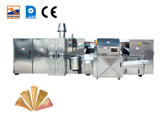5kg/hora Sugar Cone Production Line Cone que faz a máquina com as 51 placas de cozimento