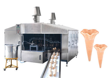 Cone semi automático da pizza do fabricante do cone da bolacha do gelado que faz a máquina