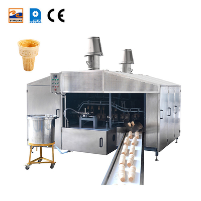 China fábrica lanche comida sorvete Wafer Cone máquina de fazer