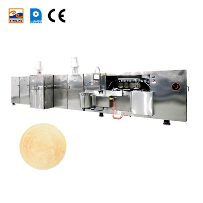 Máquina automática de biscoitos de wafer com suporte técnico de vídeo após o serviço
