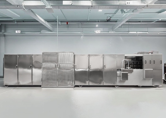 Video Suporte Técnico Wafer Biscuit Maker Outra máquina de lanches com sistema de controlo PLC