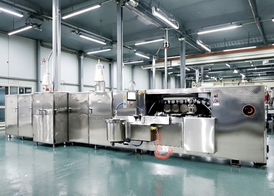 Equipamento de produção de biscoitos de wafer personalizado com suporte técnico de vídeo pós-serviço