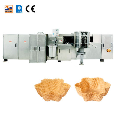 Aumente o seu negócio com a linha de produção de cestas de waffle após o serviço de aço inoxidável