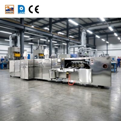 Máquina de Biscoitos Wafer com Controle de Temperatura Digital para Obleas Consistentes