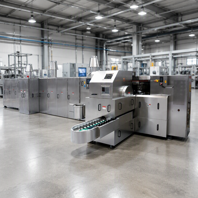 Máquina de cone de sorvete industrial de alta eficiência com certificação CE