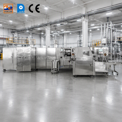 Linha de Produção de Casquinhas de Açúcar de Alta Vazão para Produção Industrial Contínua