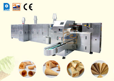 máquina do cone de 10kg/Hour Sugar Roller Waffle Ice Cream