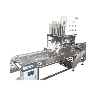 Dispositivo sleeving do cone automático ajustável para o tamanho diferente da luva do cone de gelado