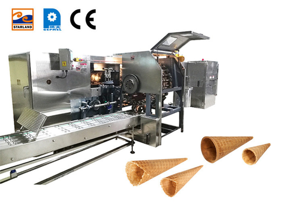 4.0hp Sugar Cone Production Line 89 partes do molde de cozimento de 320* 240mm