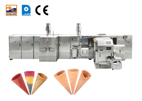 Auto Sugar Cone Production Line 45 coze moldes