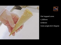 Linha de produção de cone de sorvete, 71 modelos de cozimento de ferro fundido.